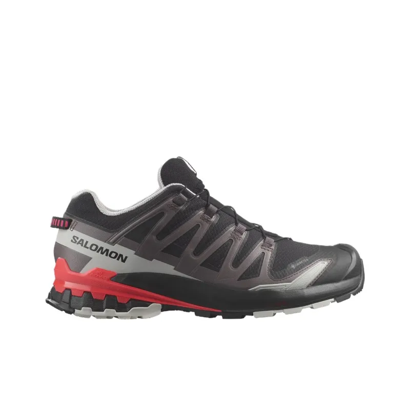 SALOMON XA Pro 3D V9 Cushioning Low-Top Outdoor Shoes Men's Black Purple-1
