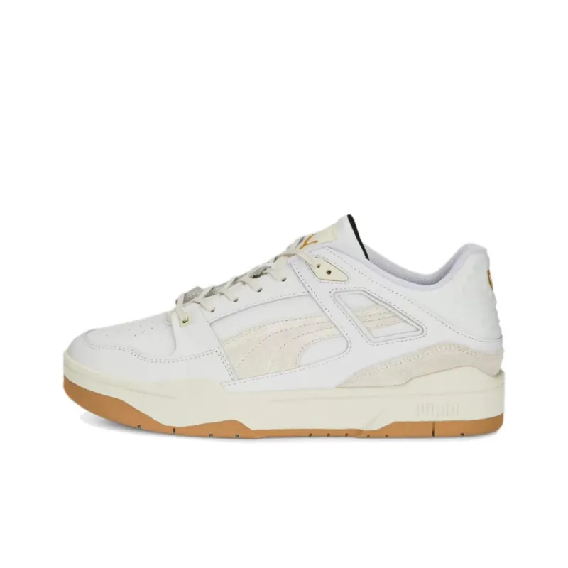 PUMA Slipstream Gen.G Esports Cushioning, Wear Resistant Low Top Skateboard Shoes Unisex White-0