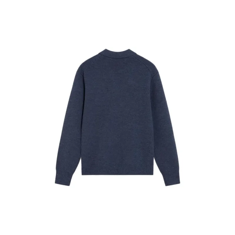 THEORY Sweater Men's Marine Blue Mixed Color-1