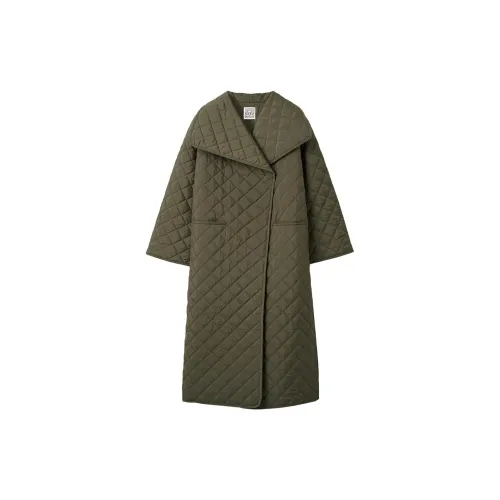 Toteme Diamond-quilted Recycled-polyester Coat