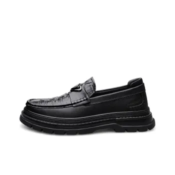 CKVUSAMG Loafers Men Black/Burgundy