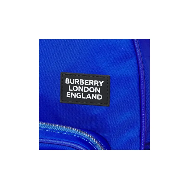 Burberry Nylon Fabric Backpack Kids' Blue-3