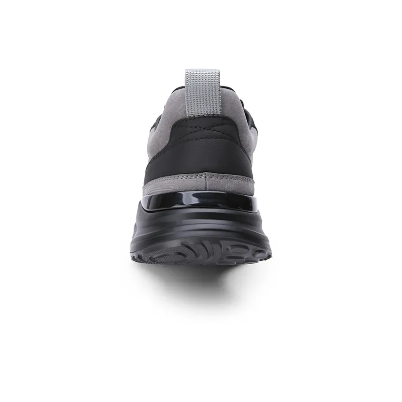 CROWN Low Top Casual Shoes Men's Gray-3
