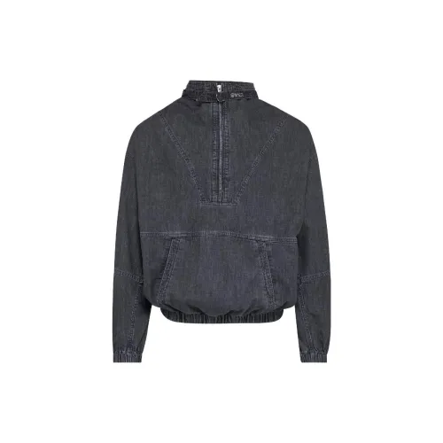 ISABEL MARANT Denim Jackets Men Black