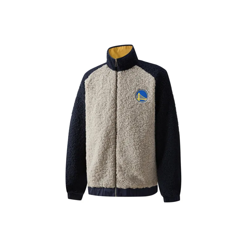 NBA Jackets Coats Unisex Navy Blue-2