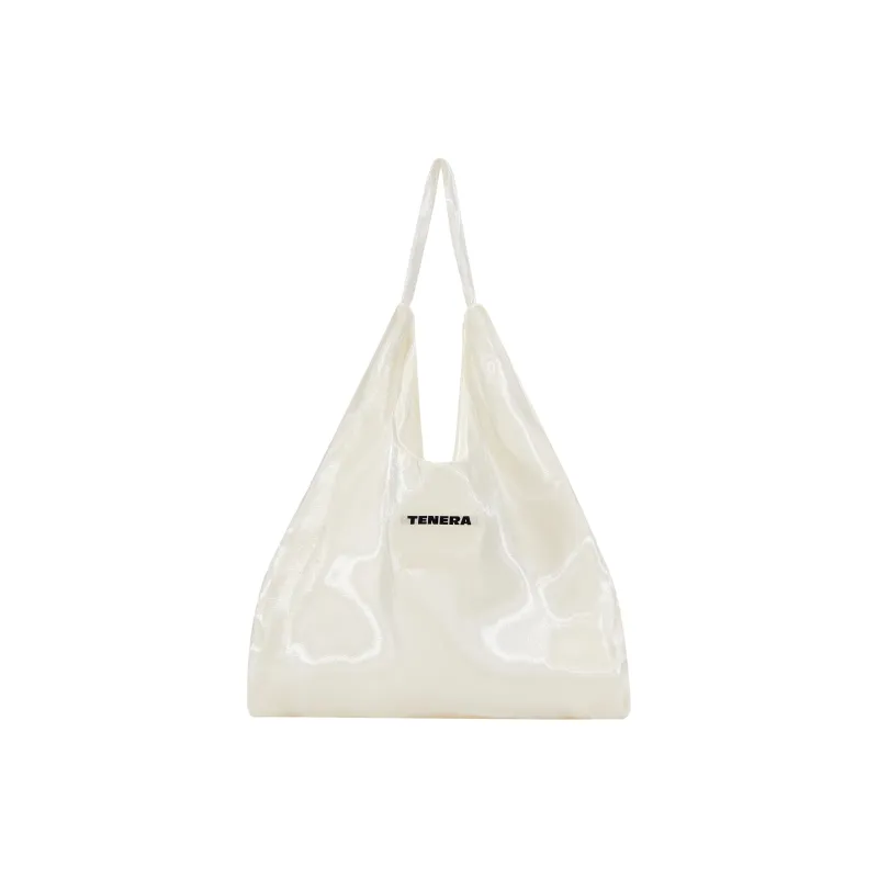 Tenera Recycled Polyester Shoulder Bag Regular Women's Pink/Ice Blue/Tea Gray/Dark Purple/Light Purple/Pearl White-6