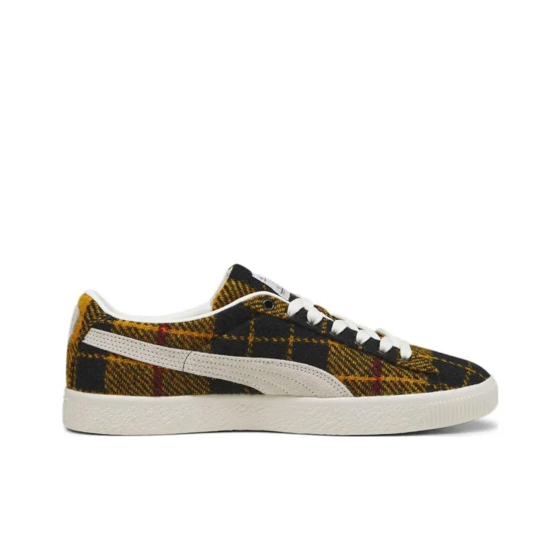 Puma Harris Tweed X Suede Vintage 'Tartan - Yellow'-1
