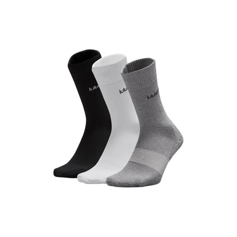 Lululemon Daily Stride Mid-Calf Socks Men's 3 Pack-4