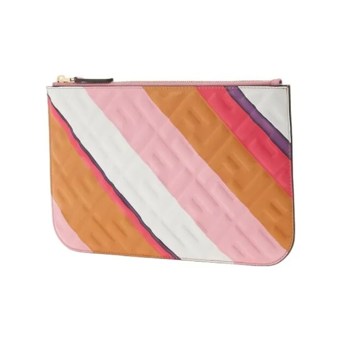 FENDI Leather Wallet Women's Multicolor-1