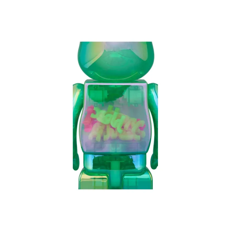 BE@RBRICK X Girl Clear Green-3