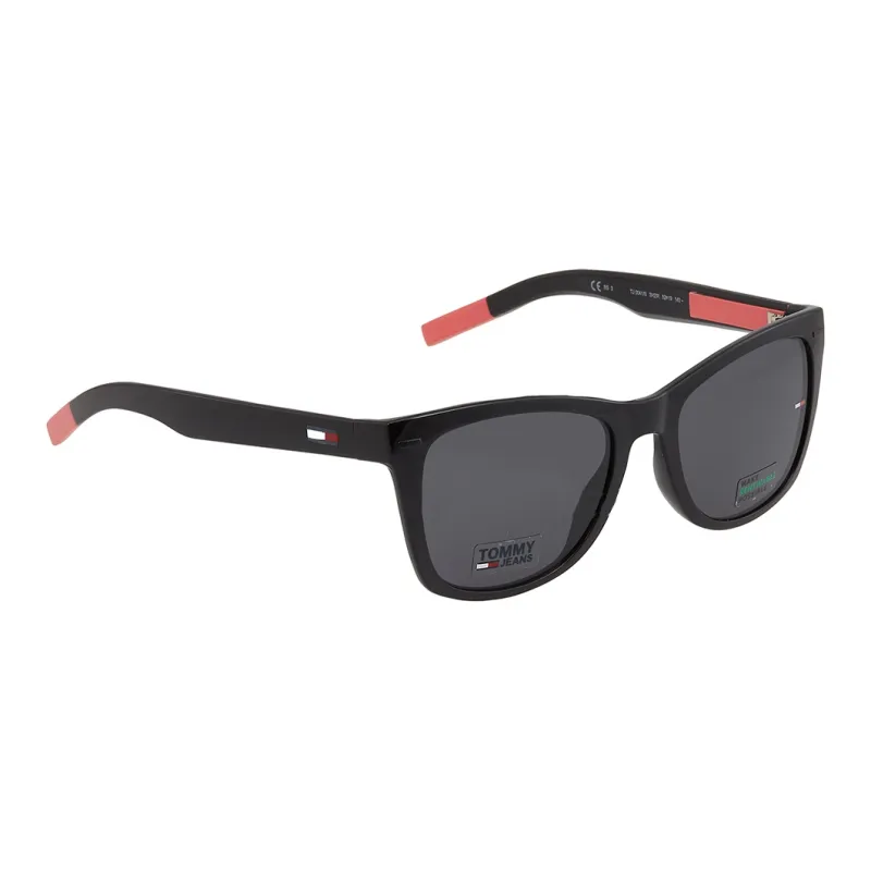 Tommy Hilfiger Plastic Oval Sunglasses Unisex Black-0