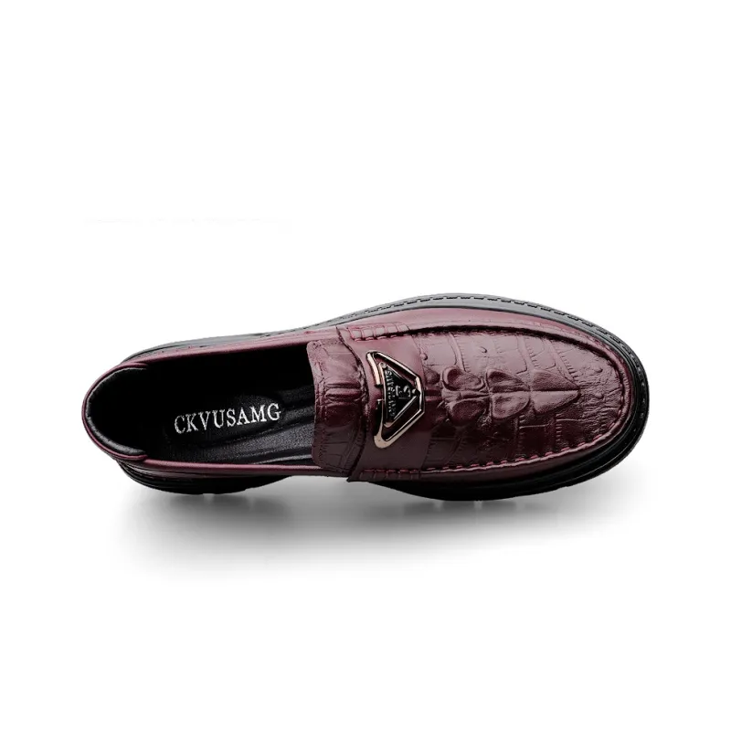CKVUSAMG Loafers Men Black/Burgundy-2