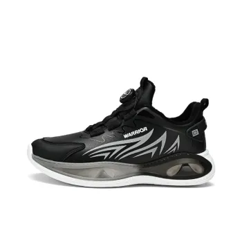 Warrior Low Top Chunky Sneakers Men's Black