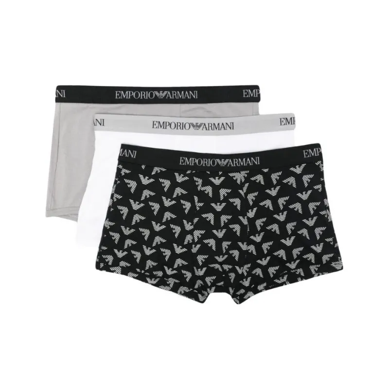 EMPORIO ARMANI Branded Boxers Three Pack-0