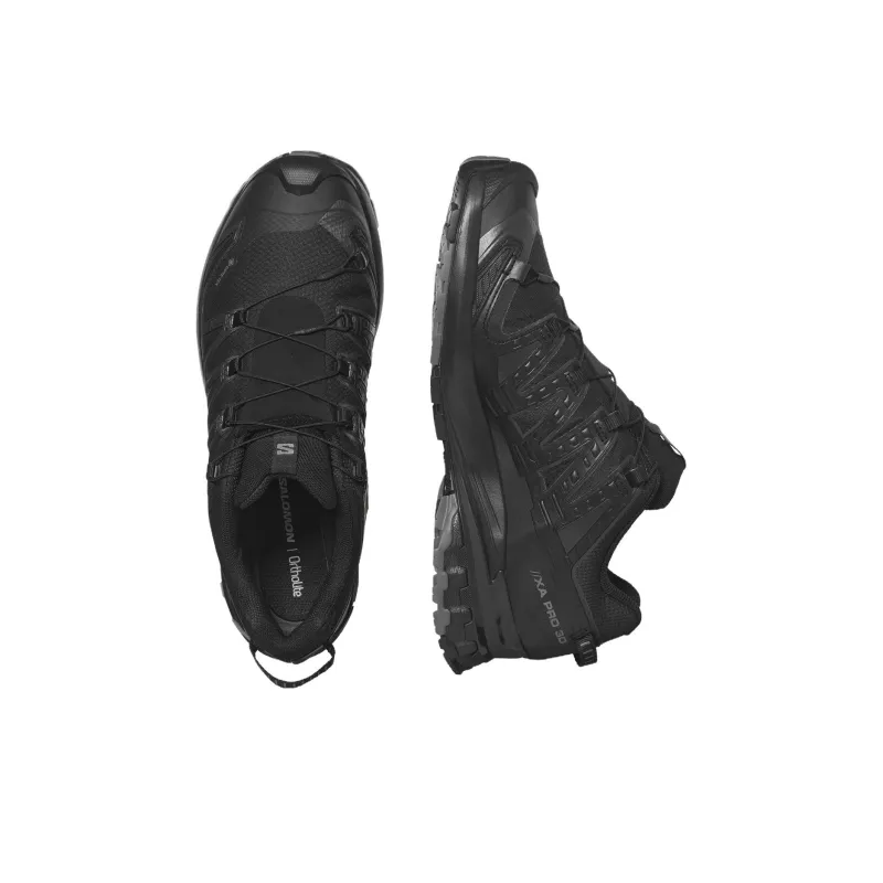 SALOMON XA Pro 3D V9 Wide Gore Te Cushioning Low Top Outdoor Shoes Men's Black-3
