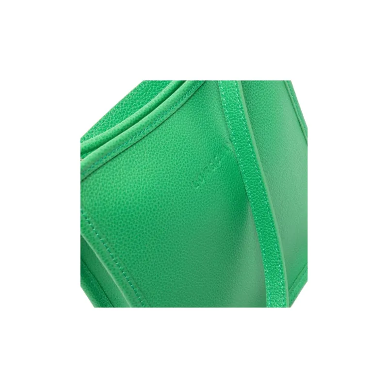 LONGCHAMP Le Foulonné Large Cow Leather Messenger Bag Shoulder Bag Crossbody Bag Small Size Women's Green-2