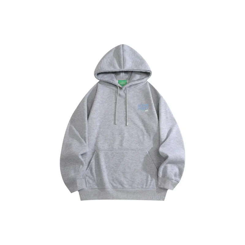 SESAME STREET Sweatshirt Thickened And Fleece Lined Unisex-17