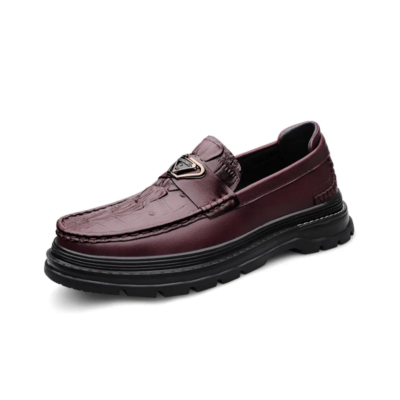 CKVUSAMG Loafers Men Black/Burgundy-1