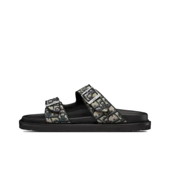 DIOR Aqua Sandal 'DIOR Oblique   Beige Black'