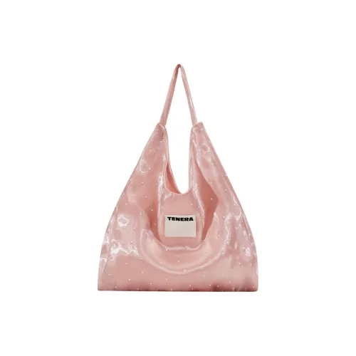 Tenera Recycled Polyester Handbag Shoulder Bag Regular Women's Pearls/diamonds