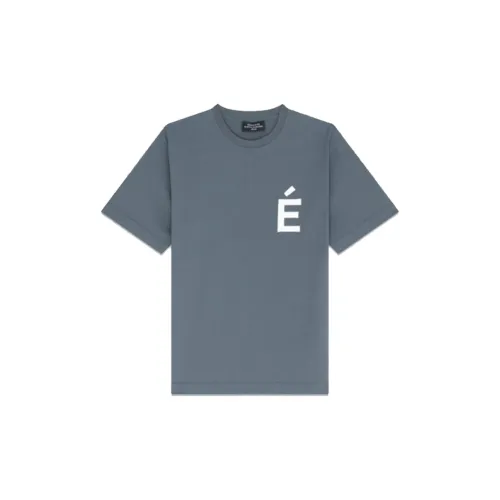 Études T-Shirts Men Stone Gray