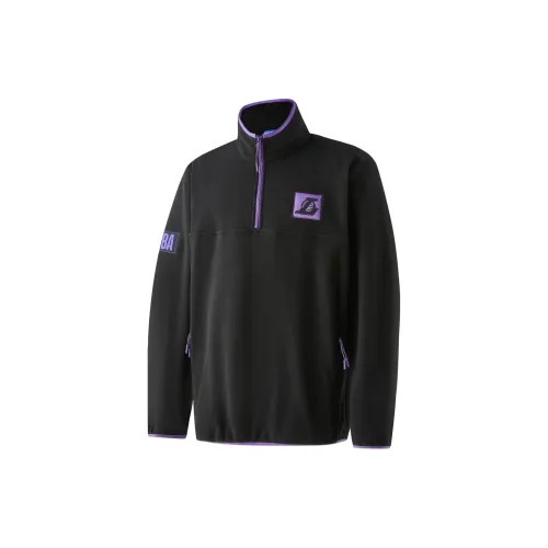 NBA Lakers Jackets Unisex Black