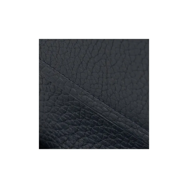 GIORGIO ARMANI Embossed Leather Wallet Men's Blue-3