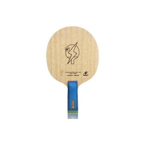 NITTAKU Ping Pong Paddles Unisex All Wood With Carbon Fiber