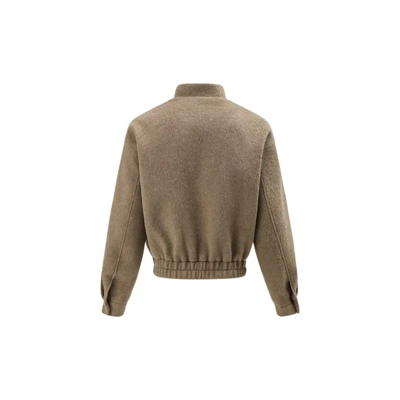 ETERNITY ITA Woolen Jacket Unisex Brown-1