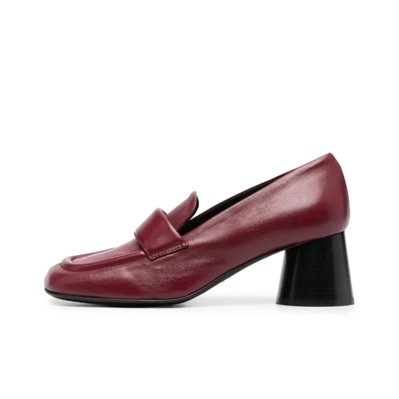 HALMANERA Dani 55mm Leather Loafers-4
