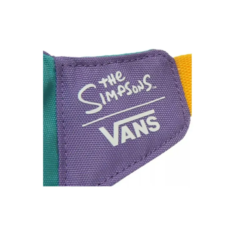Vans The Simpsons, Collaboration Polyester Fanny Pack Regular Unisex Purple Green Multicolor-3