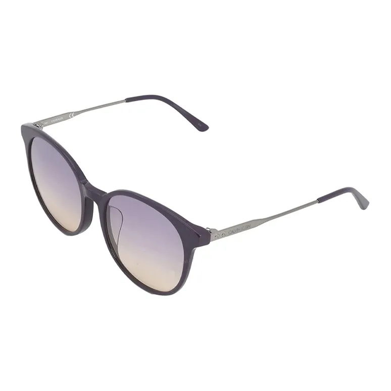 CK/Calvin Klein Irregular Shape Sunglasses Women's Black-3