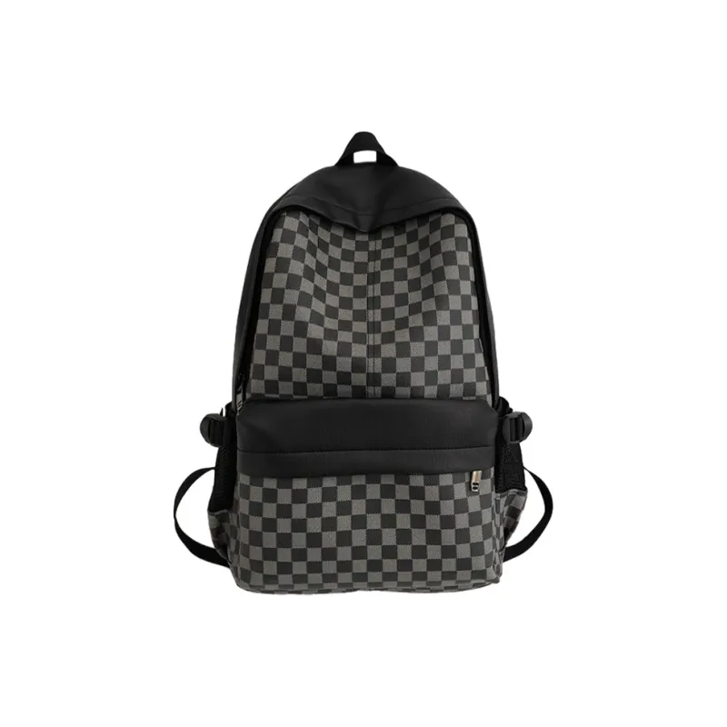 ALNI BITTON PU Backpack Regular Men's Black/Blue/Brown-0