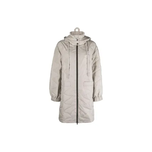 BIMBA Y LOLA Hooded Padded Zip-up Jacket