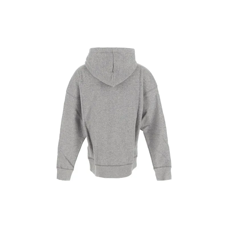 ISABEL MARANT ETOILE Logo Printed Drawstring Hoodie-1