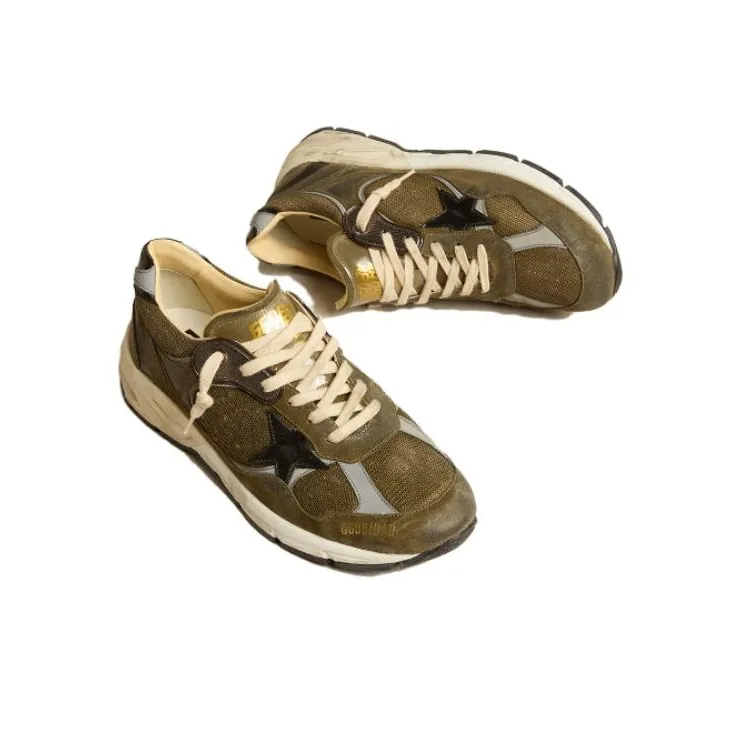 Golden Goose Running Dad Panelled Sneakers-2