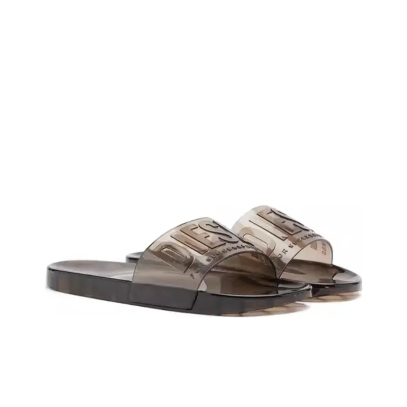 DIESEL Sa Karaibi Gl X Logo embossed Slides-2