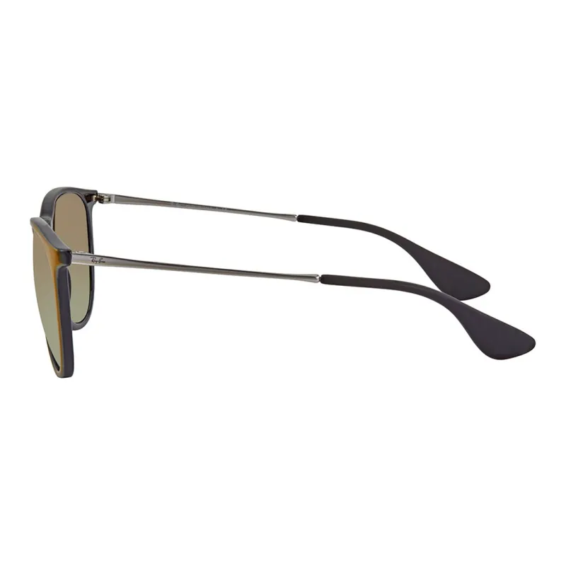 RayBan Nylon Oval Sunglasses Women's Brown-2