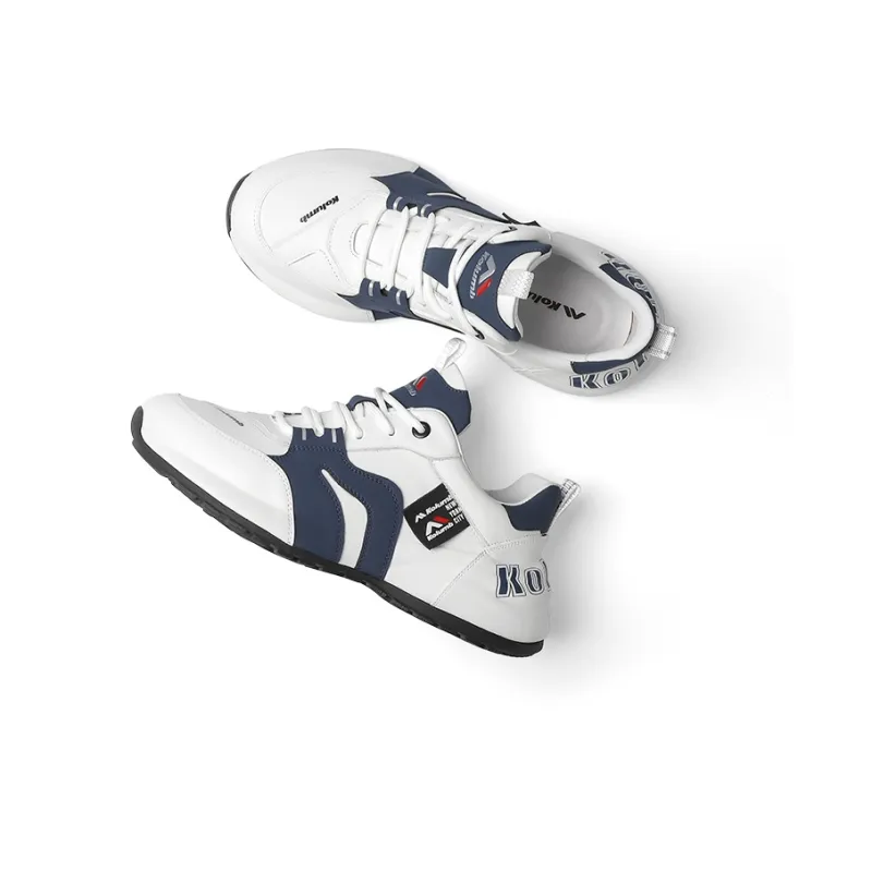 KOLUMB Low Top Outdoor Shoes Men's White Blue-2