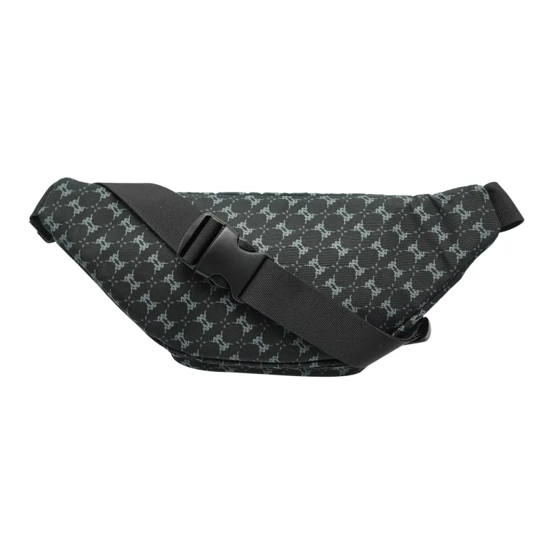 Kappa Polyester Sling Bag, One Shoulder, Crossbody, Fanny Pack Regular Men's Black All Over Print-2