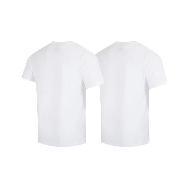 Adidas T Shirt Men's 2 Pack White-1