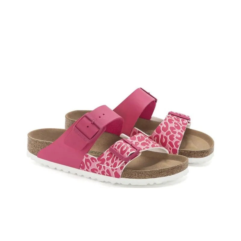 Birkenstock Comfortable Round Tip Commute Versatile Height Increasing Platform Women's Pink Narrow Fit-2