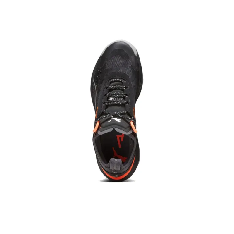 PUMA Voyage Nitro 3 Gtx Trail Running Shoes 'Black Grey Orange'-3
