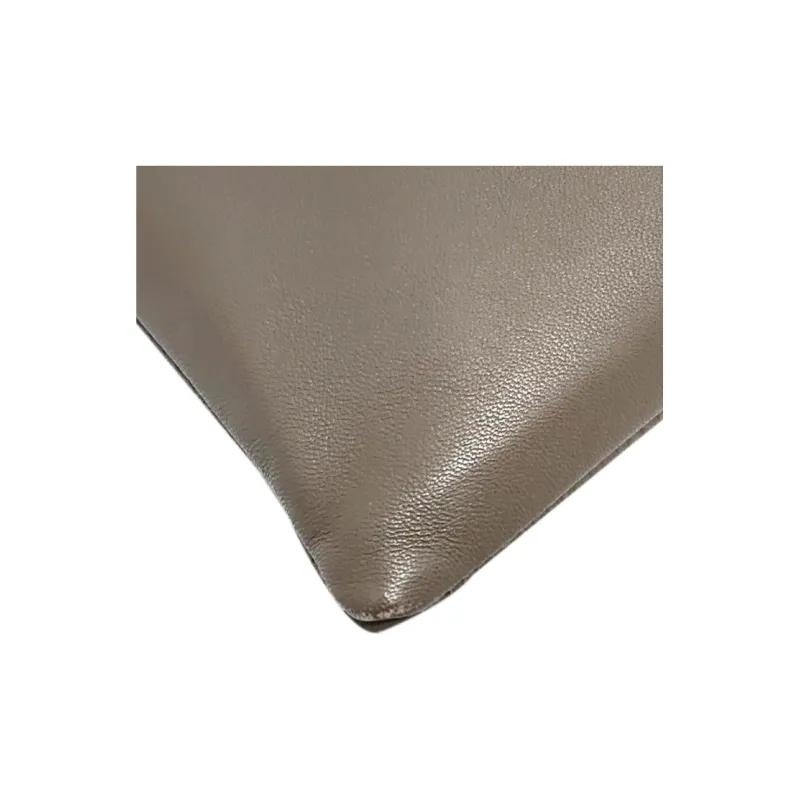 Bottega Veneta Leather Patchwork Calfskin Clutch Women's Brown & Beige & Multicolor-6