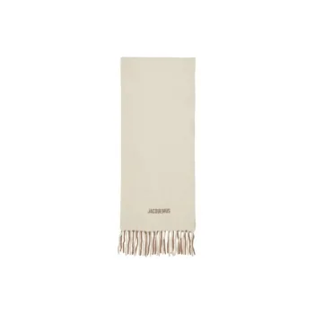 Jacquemus Knit Scarves Women's Beige