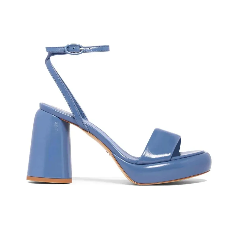 HALMANERA Strap Sandals Women's Blue-1
