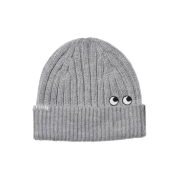 UNIQLO Beanies Unisex Light Gray