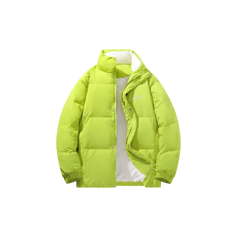 SIDEEFFECT Down Jacket Coat Winter Unisex Black-17
