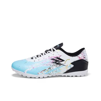 ZOVE Soccer Shoes Unisex Low Top Rose Red/White Moon/Black Red