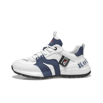 KOLUMB Low Top Outdoor Shoes Men's White Blue